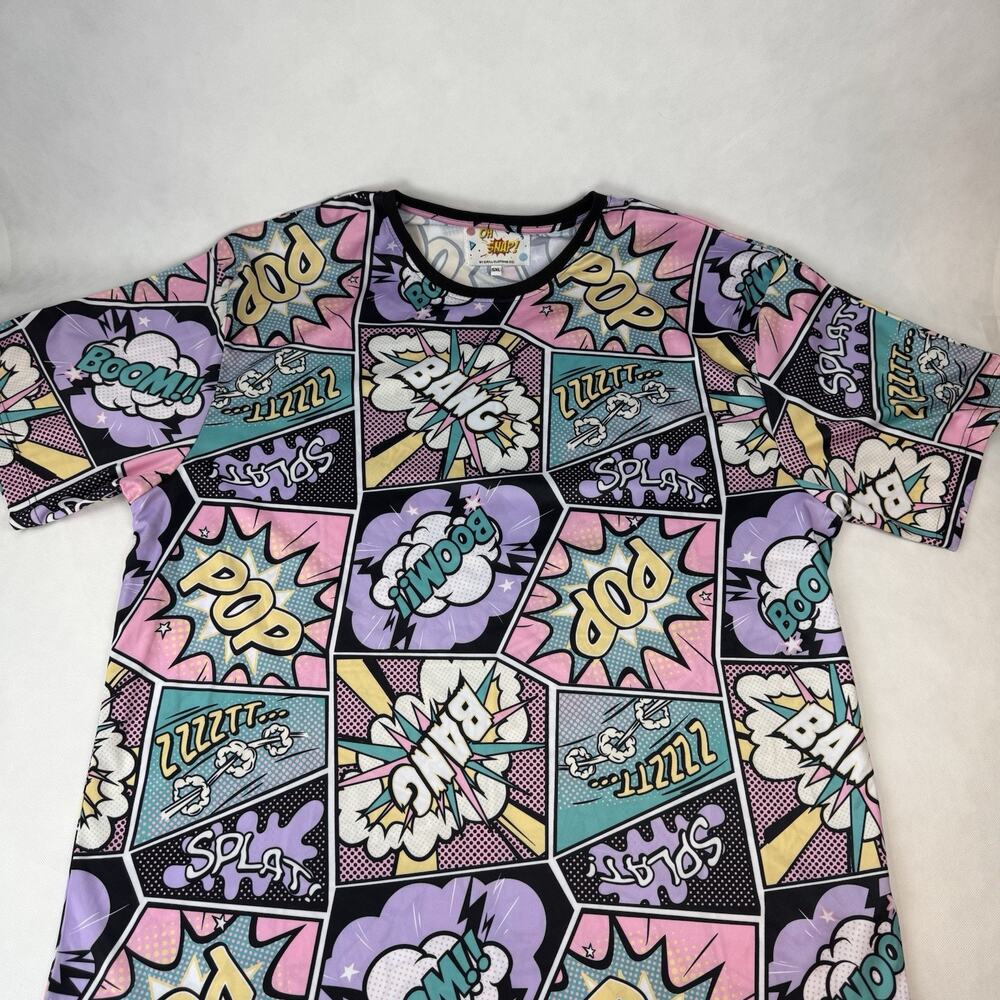 Oh‎ Snap Drill Clothing Co Mens 5XL Comic Pop Art Graphic T-Shirt 9707196